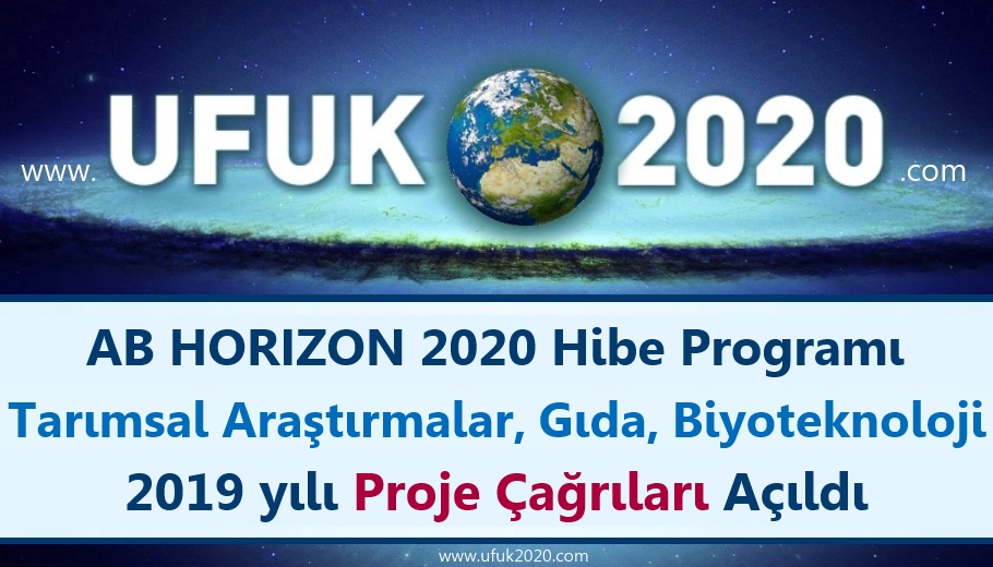 UFUK 2020 | Tarım ve Orman 2019